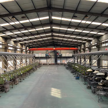 Wide view of the factory production floor
