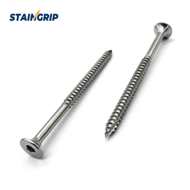 Stainless Steel Bugle Head Type 17 Wood Screws