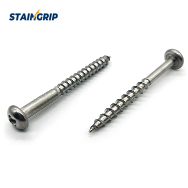 Phillips Pan Head Stainless Steel Wood Screws