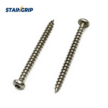 Stainless Steel Torx Pan Head Wood Screws